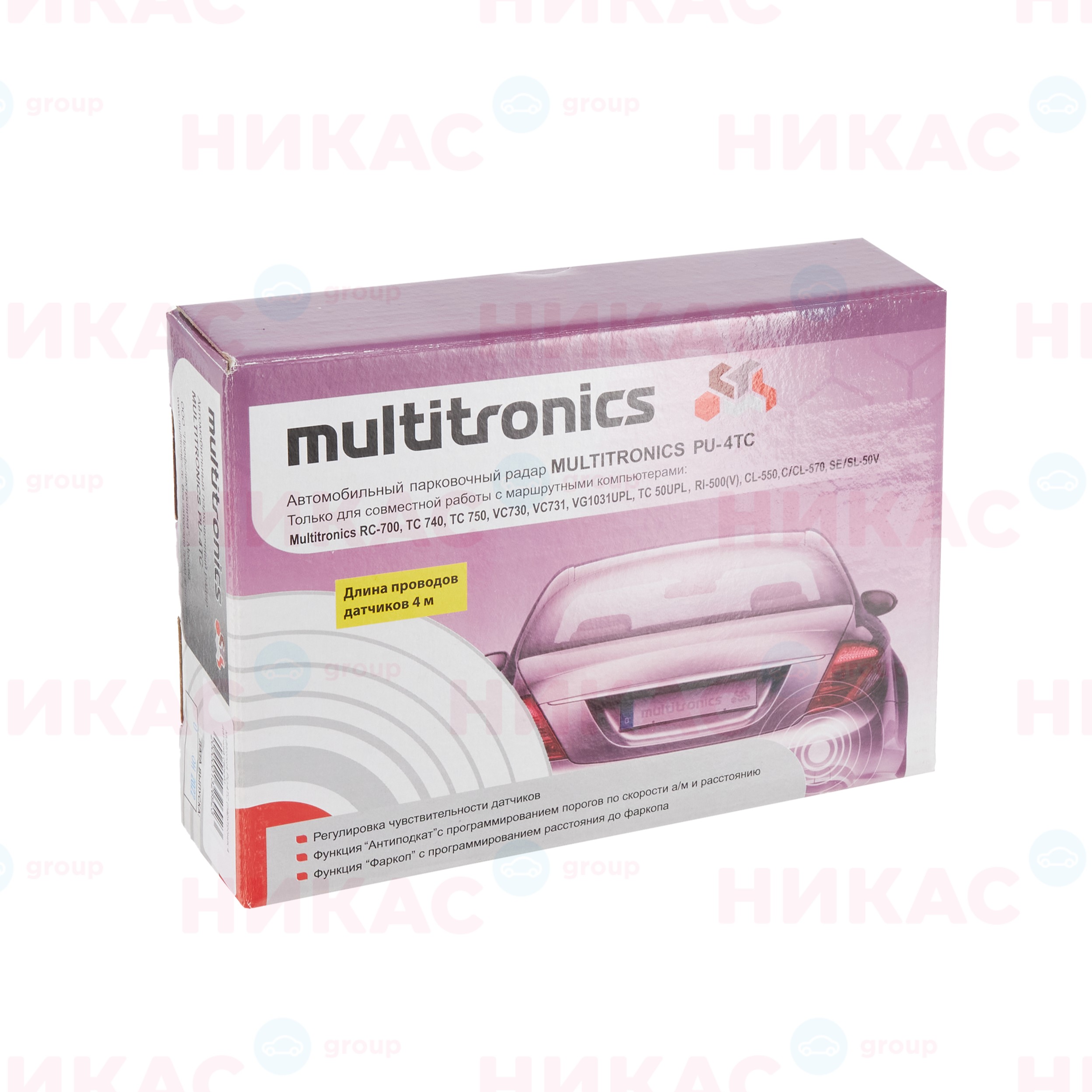 Парктроник multitronics pt 4tc и pu 4tc отличия